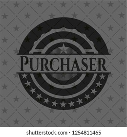 Purchaser realistic dark emblem