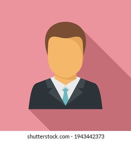 Purchasing manager icon. Flat illustration of Purchasing manager vector icon for web design