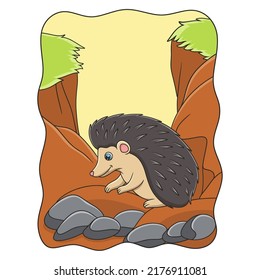vector de ilustración de página de color purcopino
