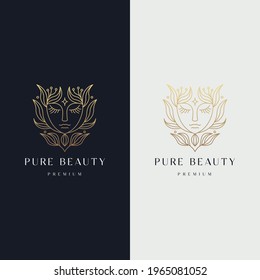 Pure Beauty Premium Logo Design