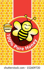  Pure Honey and Bee