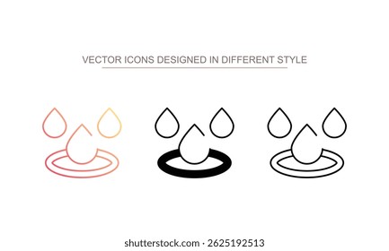 Pure Mode icon design with white background stock illustration