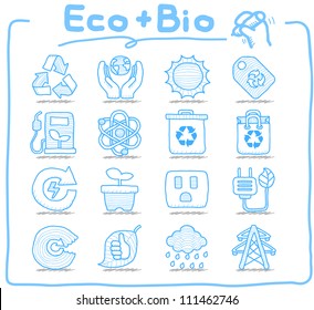 Pure Series | Hand Drawn ECO , BIO Icon Set