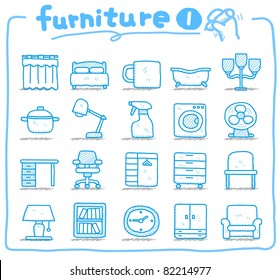 Pure Series | Hand Drawn Furniture Icon