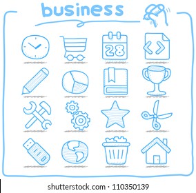 Pure Series | Hand Drawn Internet,business Icon Set