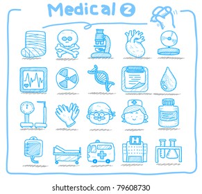 Pure Series | Hand Drawn Medical Icons