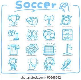 Pure Series | Hand Drawn Soccer,sport Icon Set