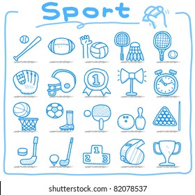 Pure Series | Hand Drawn Sport Icon Set