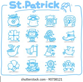 Pure series | hand drawn St. Patrick`s day icon. Vector