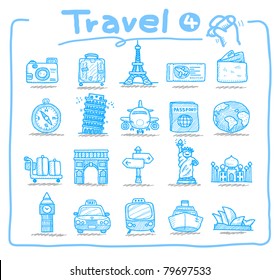 Pure Series | Hand Drawn Travel Icon, Vacation, Trip