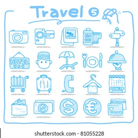 Pure Series | Hand Drawn Travel Icon, Vacation, Trip