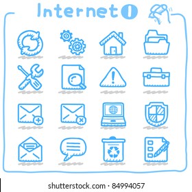 Pure series | internet,business,communication icon set