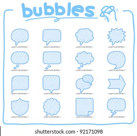 Pure series | Speech And Thought Bubbles