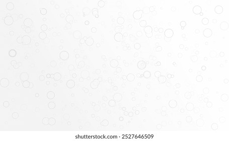 Pure transparent water drops realistic set isolated vector illustration