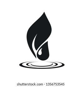 pure water element logo icon