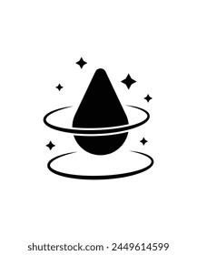 Icono de agua pura, Vector mejor ícono plano.