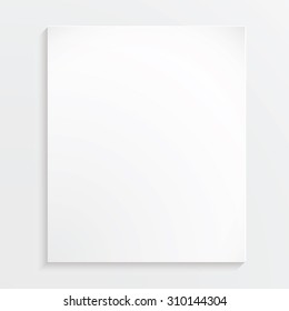 pure white paper