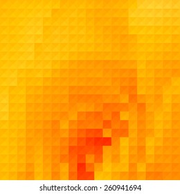 Pure yellow geometric background