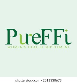 Pureffi Logo Design , Vector Design 