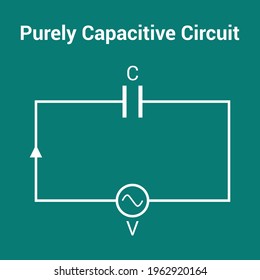 purely capacitive circuit in electronic