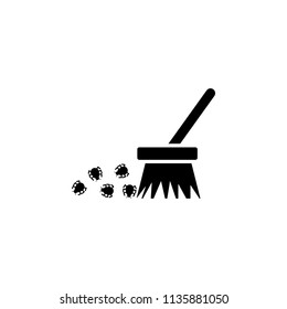 purge icon. Element of cybersecurity icon for mobile concept and web apps. Glyph style purge icon can be used for web and mobile on white background