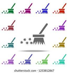 purge icon. Elements of Hacker in multi color style icons. Simple icon for websites, web design, mobile app, info graphics