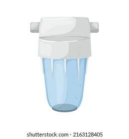 purification water filter color icon vector. purification water filter sign. isolated symbol illustration