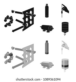 Purification, water, filter, filtration .Water filtration system set collection icons in black,monochrom style vector symbol stock illustration web.