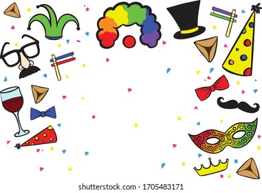 purim israeli holiday party masks costumes