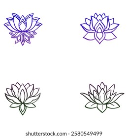 purity in lotus logo symbolism for brands that prioritize balance and peace