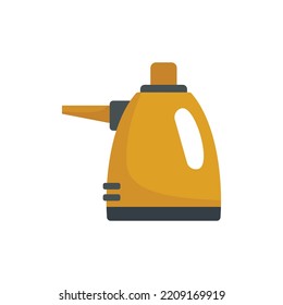 Purity steam cleaner icon. Flat illustration of Purity steam cleaner vector icon isolated on white background