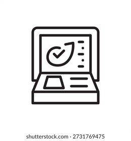 Ícone do testador de pureza. Controle de qualidade analítica e verificação de substâncias, representando monitoramento de contaminação, testes de nível farmacêutico, workstations de análise química e segurança certificada.