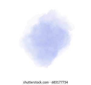 Purle Watercolor background splash 