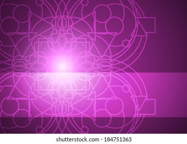 Purple abstract background