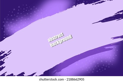 violetter abstrakter Hintergrund mit Pinsel und Halbtonstil