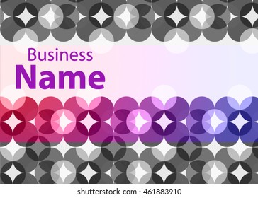 Purple abstract background for business card or banner