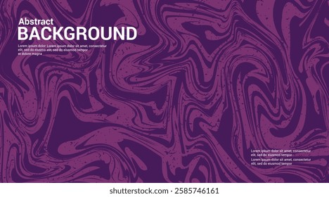 purple abstract background with colorful waves. Trendy vector illustration in style color.