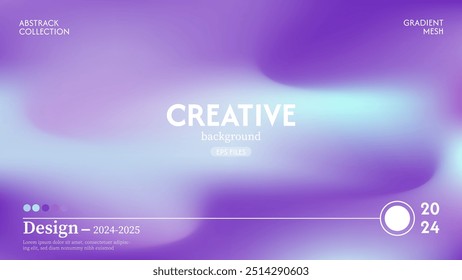 Purple abstract background, combination of soft cloud shapes, beautiful and luxurious. Minimalist pastel colors.