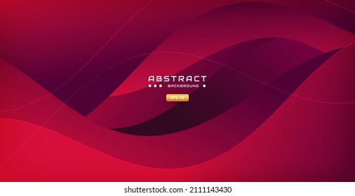 Purple abstract background with creative line and minimal ornament