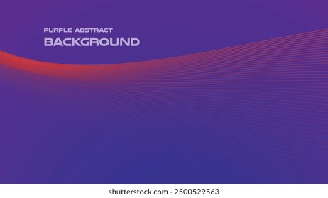 Purple abstract background with curve line for backdrop or presentation