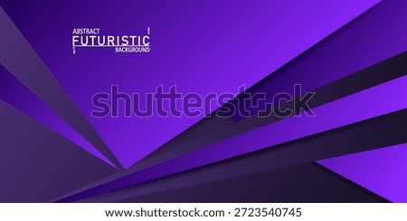 Purple abstract background design concept with overlapping paper cut style elements. Vector eps10