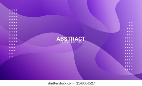 purple abstract background with dynamic shape composition