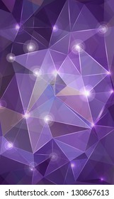 purple abstract background with effects