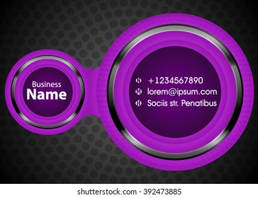 Purple abstract background with flower.