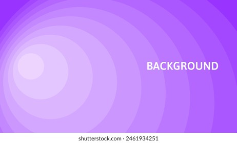 Purple abstract background with lines and gradient transition, blended rounds, overlay pattern