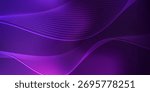 purple abstract background with luxury elements. abstract wavy lines background.