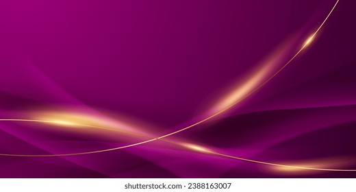 fondo abstracto púrpura con elementos de lujo ilustración vectorial