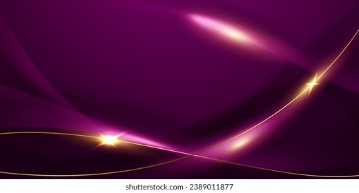 purple abstract background with luxury elements vector illustration