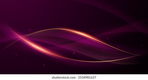 purple abstract background with luxury elements vector illustration