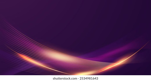Fondo abstracto púrpura con Elementos de lujo Ilustración vectorial